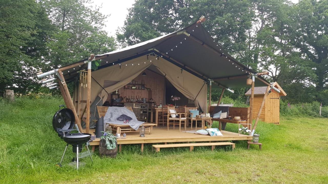 Glamping Des 2 Marguerites Hotell Bazoches-au-Houlme Exteriör bild